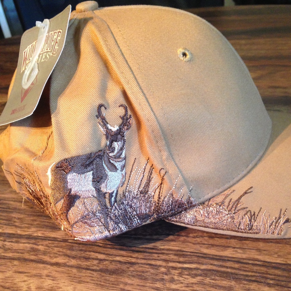 Tan antelope hat